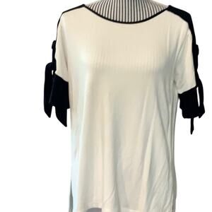 Sportelle Tie Sleeve Top, Medium